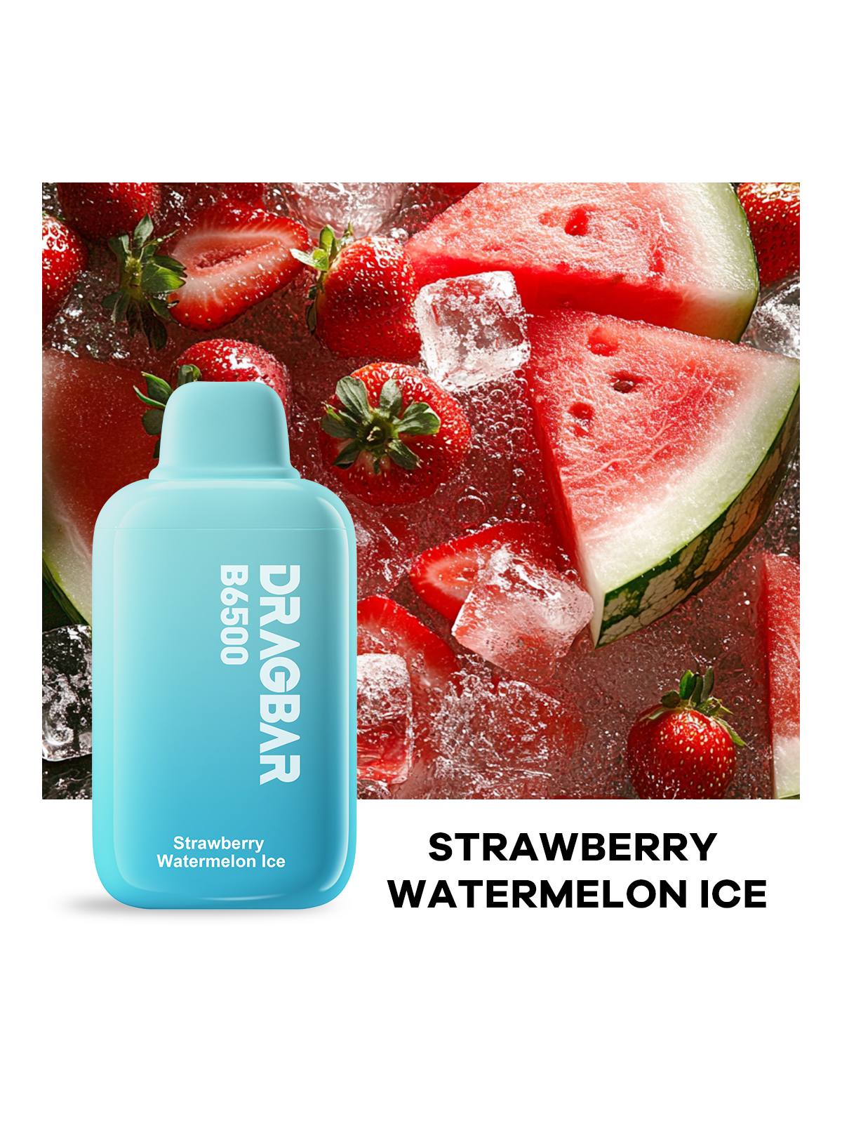 ZOVOO Dragbar B6500 Strawberry Watermelon Ice-5p