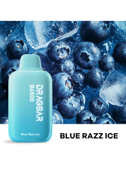 ZOVOO Dragbar B6500 Blue Razz Ice-5p