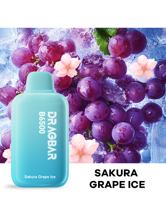 ZOVOO Dragbar B6500 Sakura Grape Ice-5p