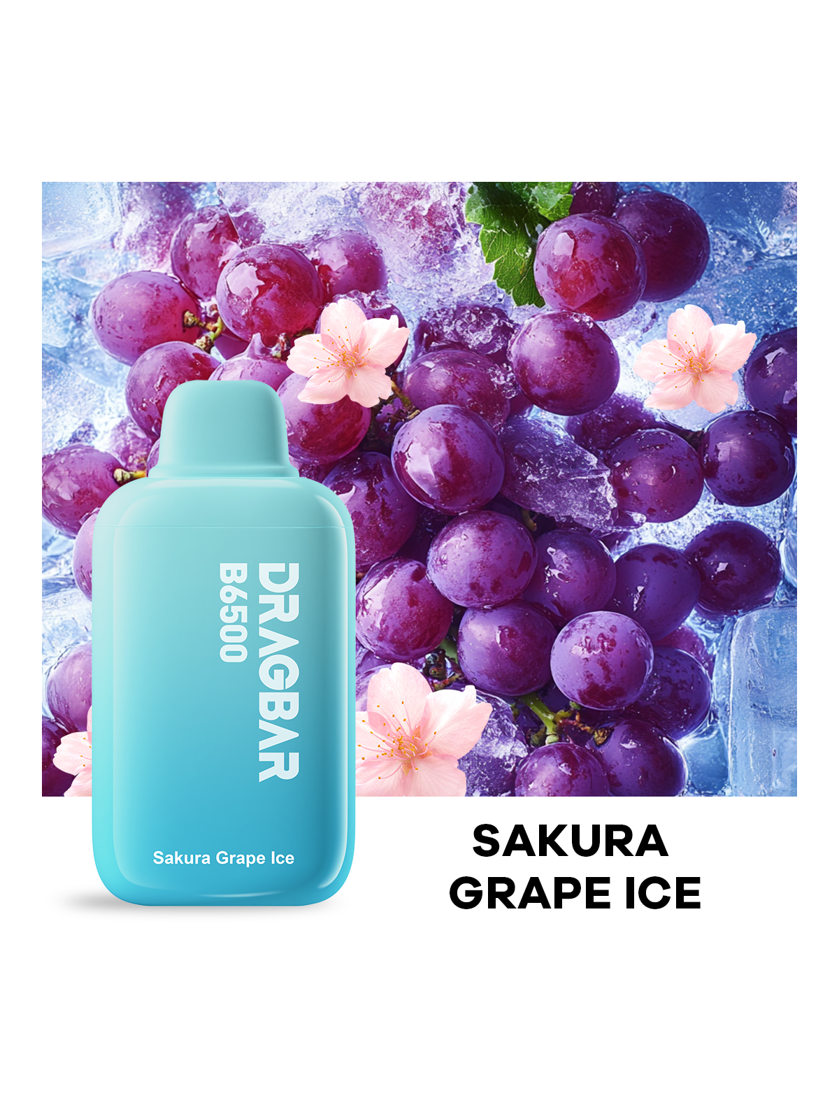 ZOVOO Dragbar B6500 Sakura Grape Ice-5p