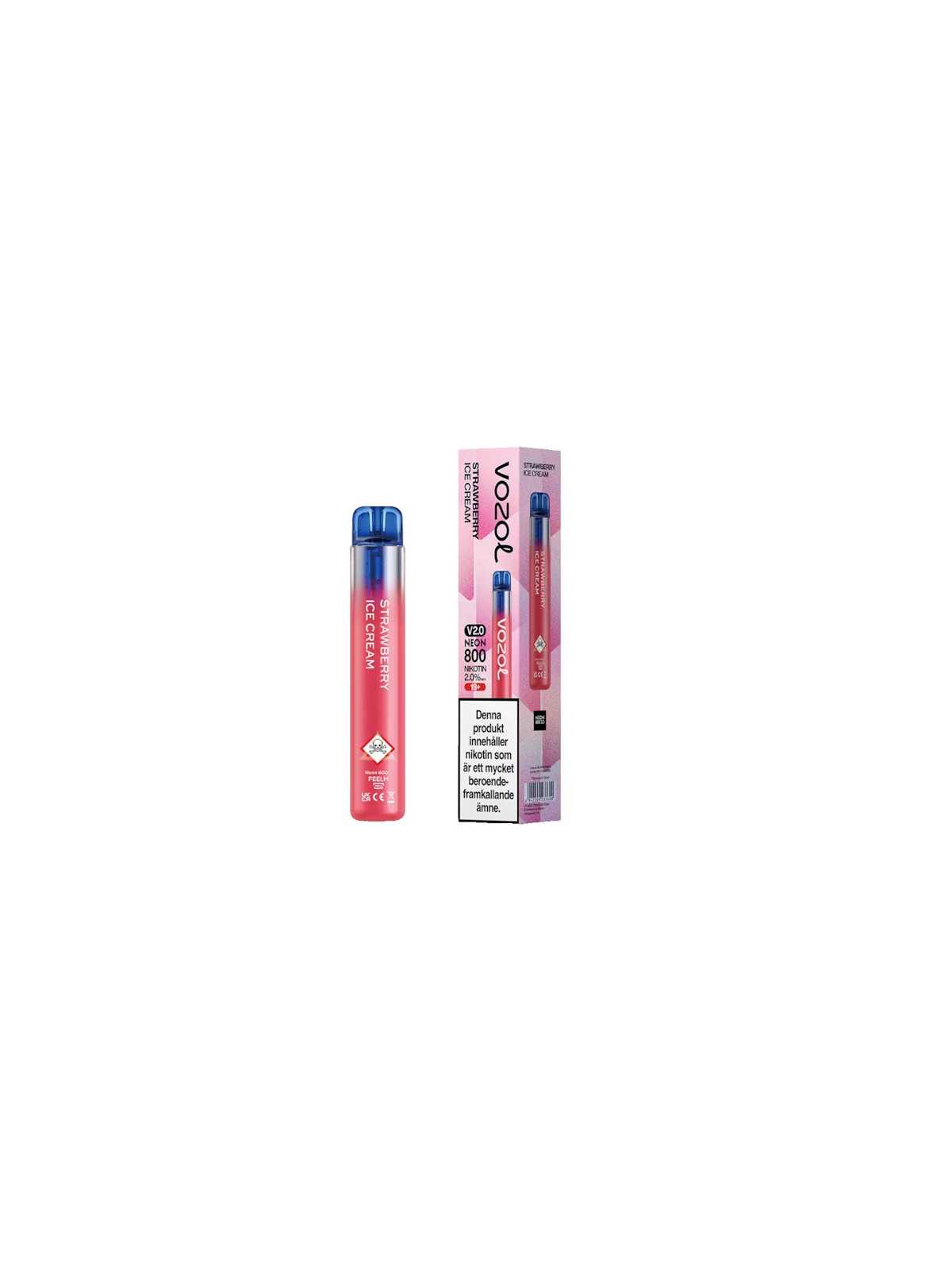Vozol Neon Strawberry Ice,20mg,10p