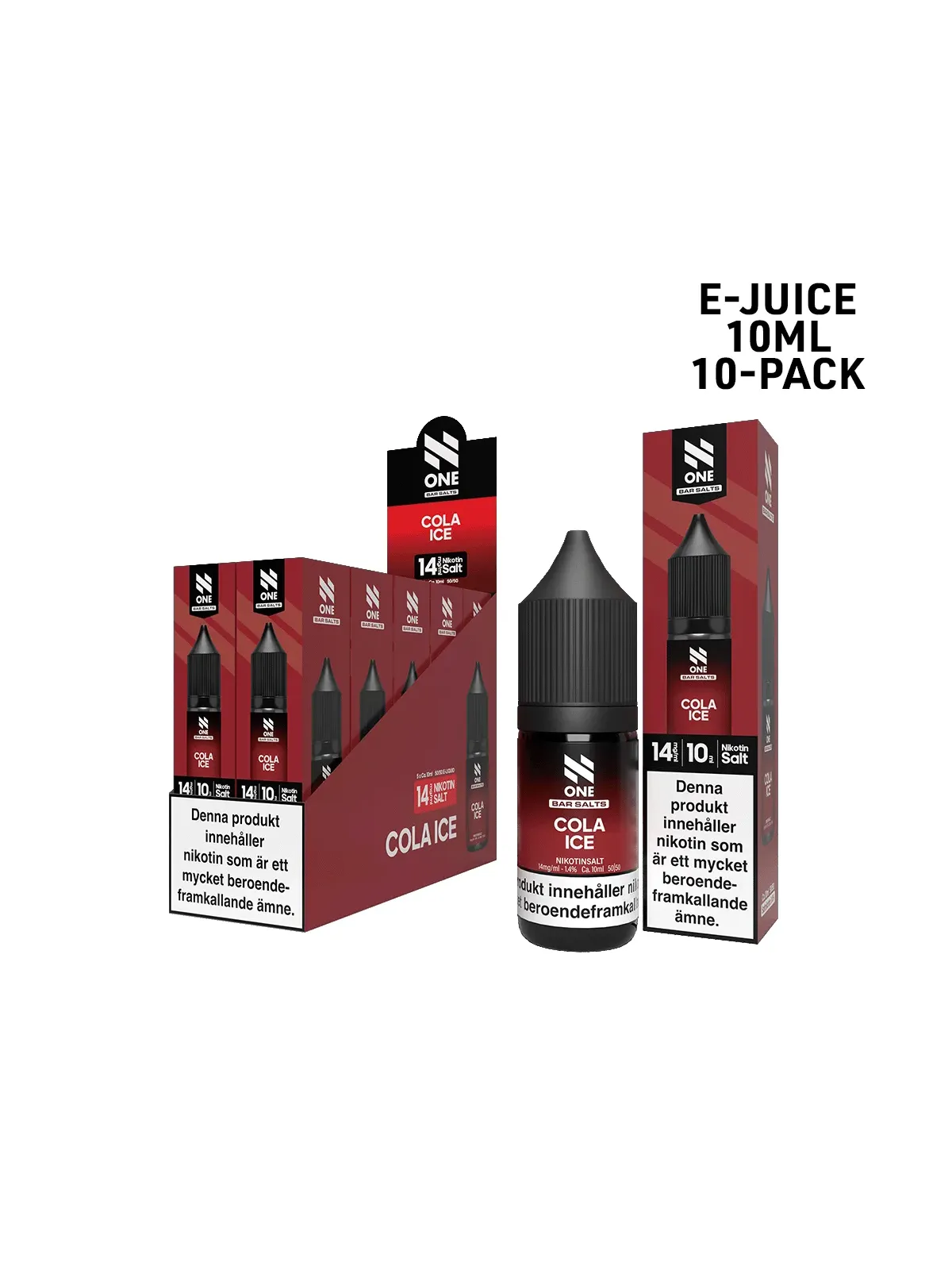 N One Salt,Cola Ice 10-p
