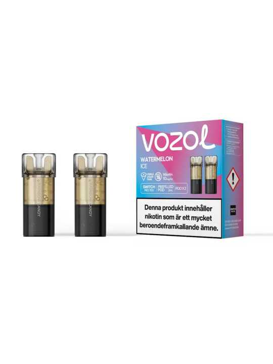 Vozol Switsh Pro Watermelon Ice Engångs Pod/2*10P