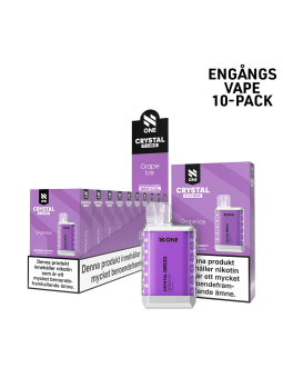 N One Crystal Cube-Grape Ice-10pack