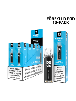 N One Crystal Förfylld Pod-Blue Sour Razz-10P