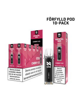 N One Crystal Förfylld Pod-Cherry Ice-10P