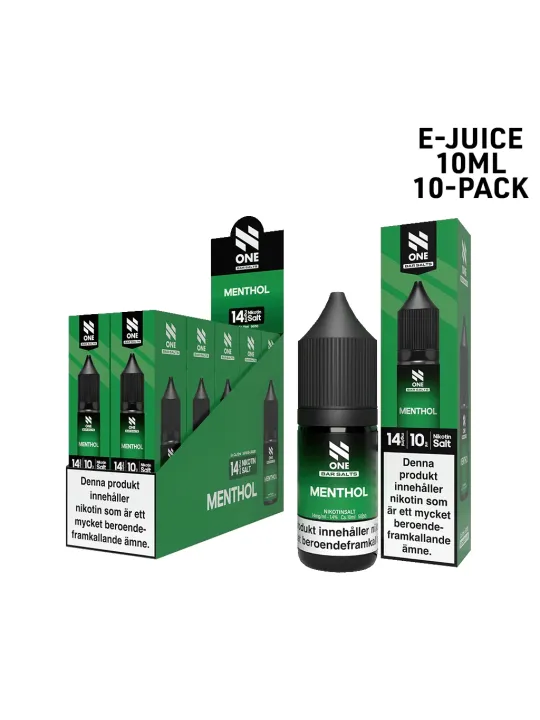 N One Salt,Menthol 10-p