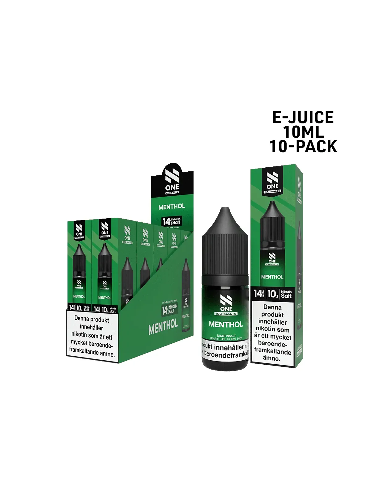 N One Salt,Menthol 10-p