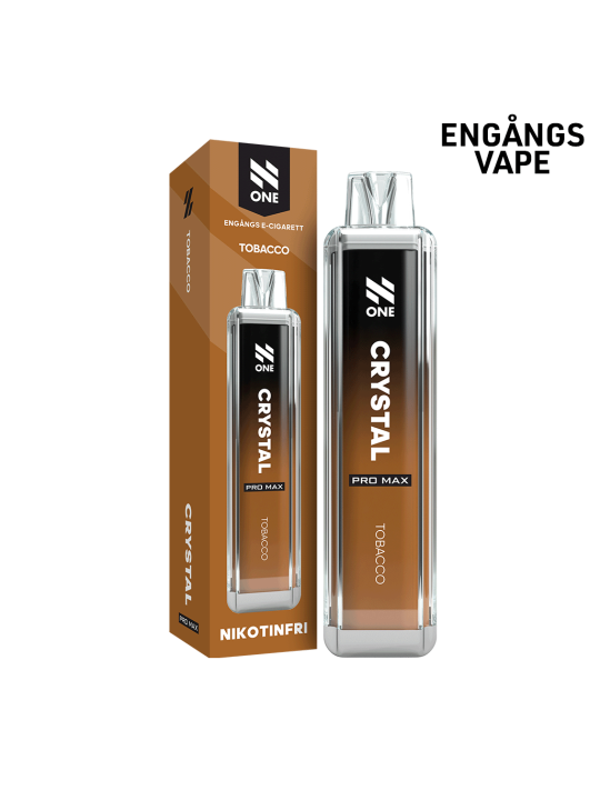 N One Crystal,Tobacco,Zero,5p