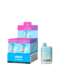 ElfBar 1000 Turbo 20mg-Blueberry-10P