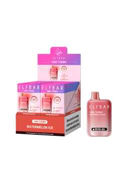 ElfBar 1000 Turbo 20mg-Watermelon Ice-10P