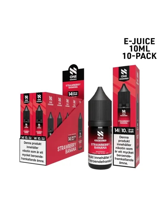 N One Salt,Strawberry Banana 10-p