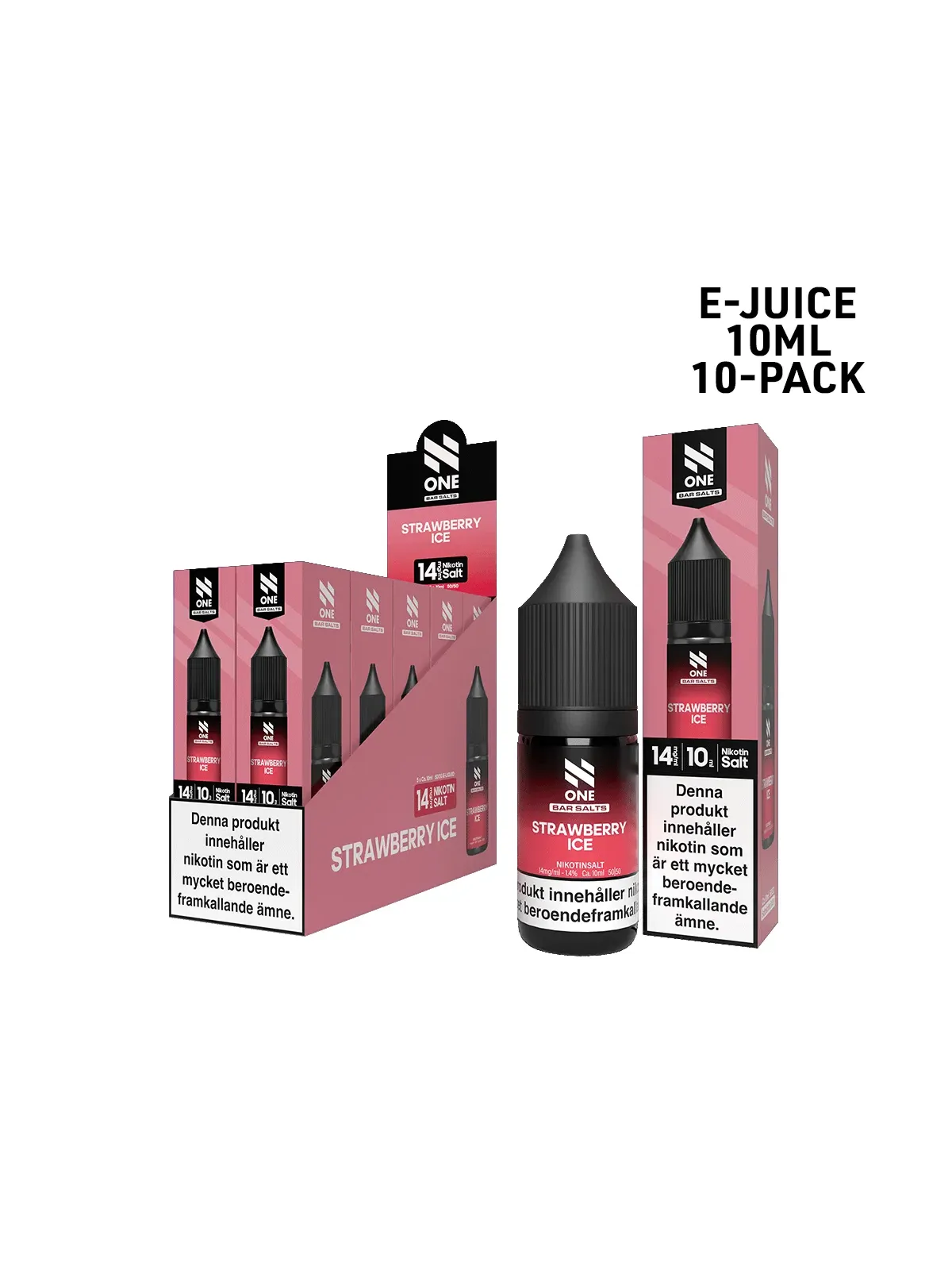 N One Salt,Strawberry Ice 10-p