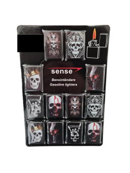 Bensintändare Sense "Skulls" 12-p