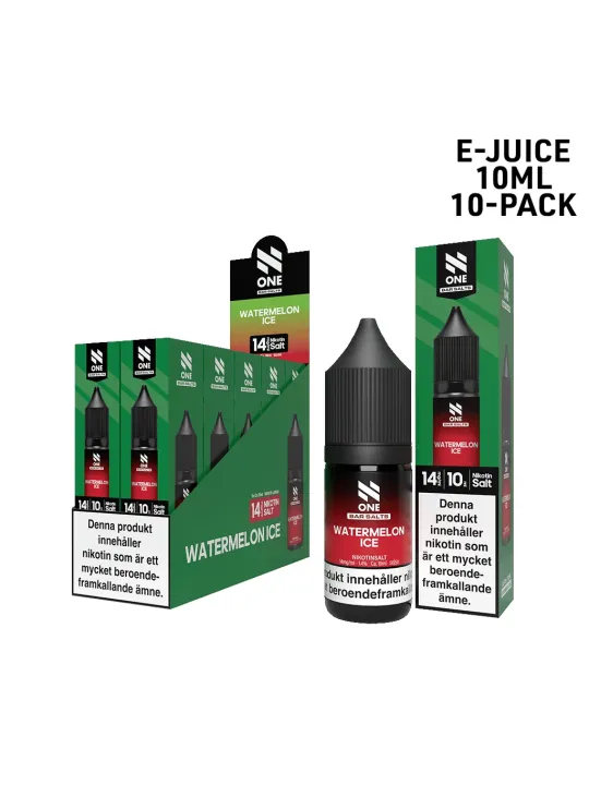 N One Salt,Watermelon Ice 10-p