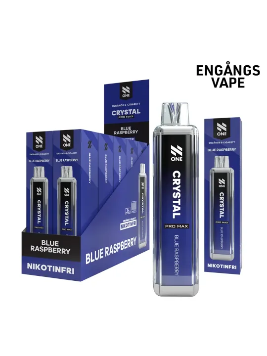 N ONE CRYSTAL ZERO-Blue Raspberry,10p