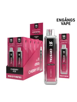 N ONE CRYSTAL ZERO-Cherry Ice,10p