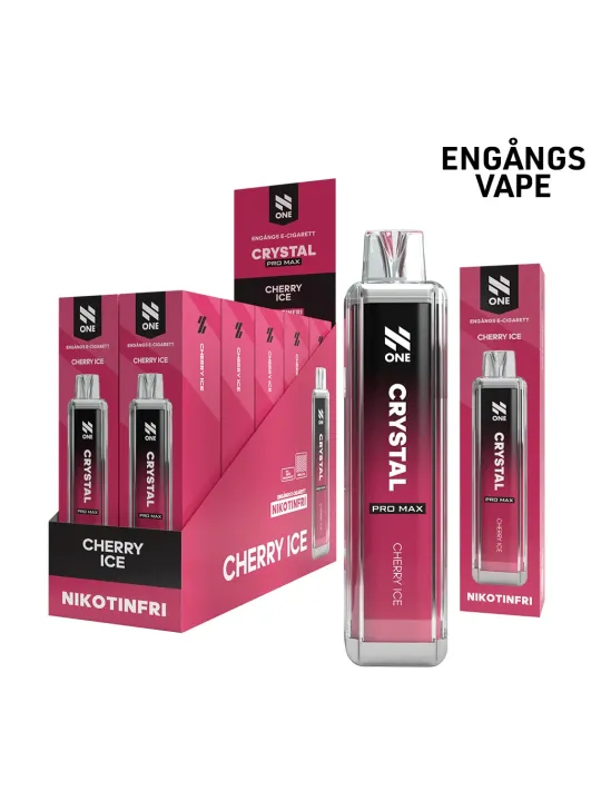 N ONE CRYSTAL ZERO-Cherry Ice,10p
