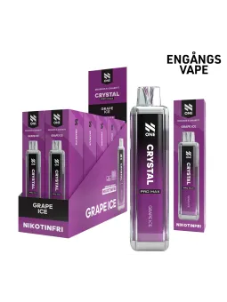 N ONE CRYSTAL ZERO-Grape Ice,10p