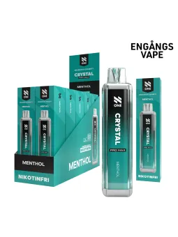N ONE CRYSTAL ZERO-Menthol,10p