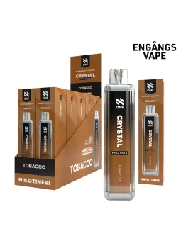 N ONE CRYSTAL ZERO-Tobacco,10p