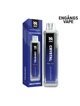 N One Crystal,Blue Raspberry, Zero,5p
