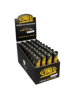 Cones Kingsize Display 3-pack 32-p