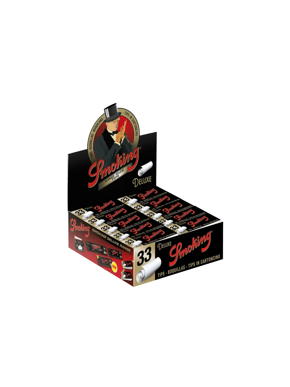 Filter Smoking Tips KS Deluxe 33st 50-p