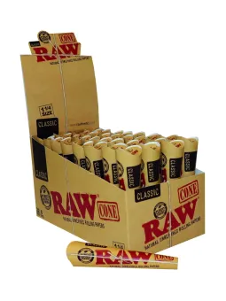 Cones 1 1/4 Display Raw Classic 6-pack 32-p