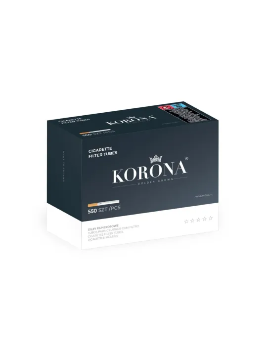 Korona Cigaretthylsor 550st 20-p
