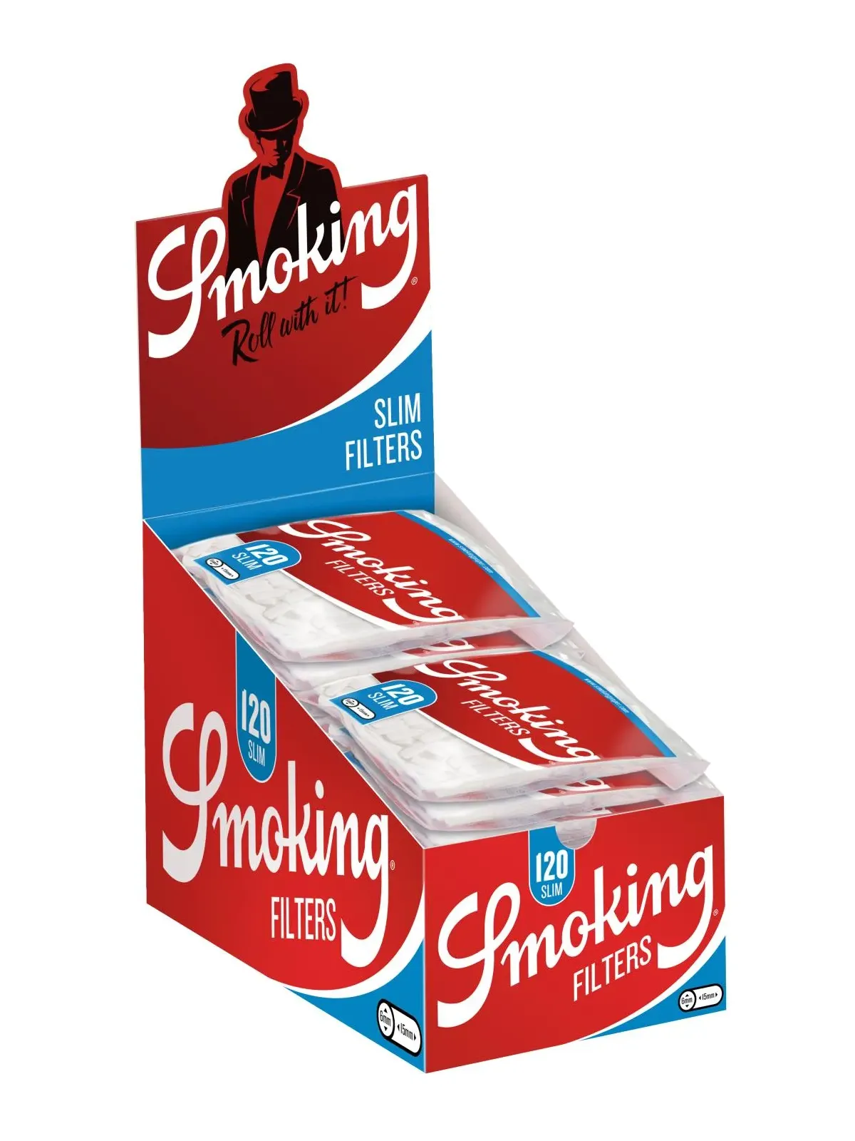 Filter Smoking Slim 120st 30-p