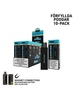 Frunk klick,Sour Blue Razz Förfylld Pod