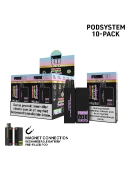 Frunk klick,.Strawberry Watermelon Bubblegum Batteri inkl Förfylld Pod