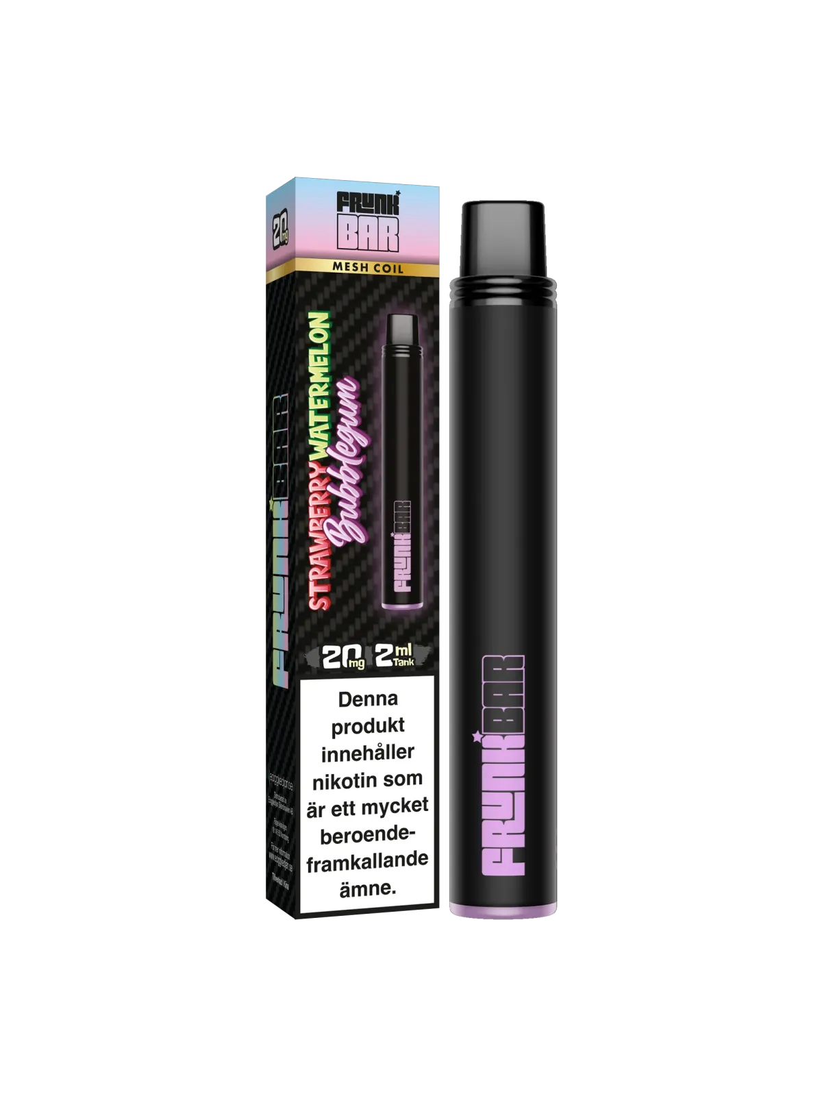 FrunkBar 2ML-Strawberry Watermelon Bubblegum 5-p