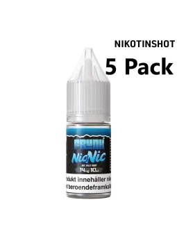 Nikotinshot SALT VG70/PG30 Frunk 5P