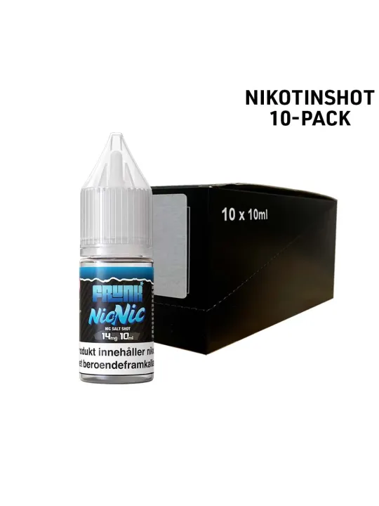 Nikotinshot SALT VG70/PG30 Frunk 10p