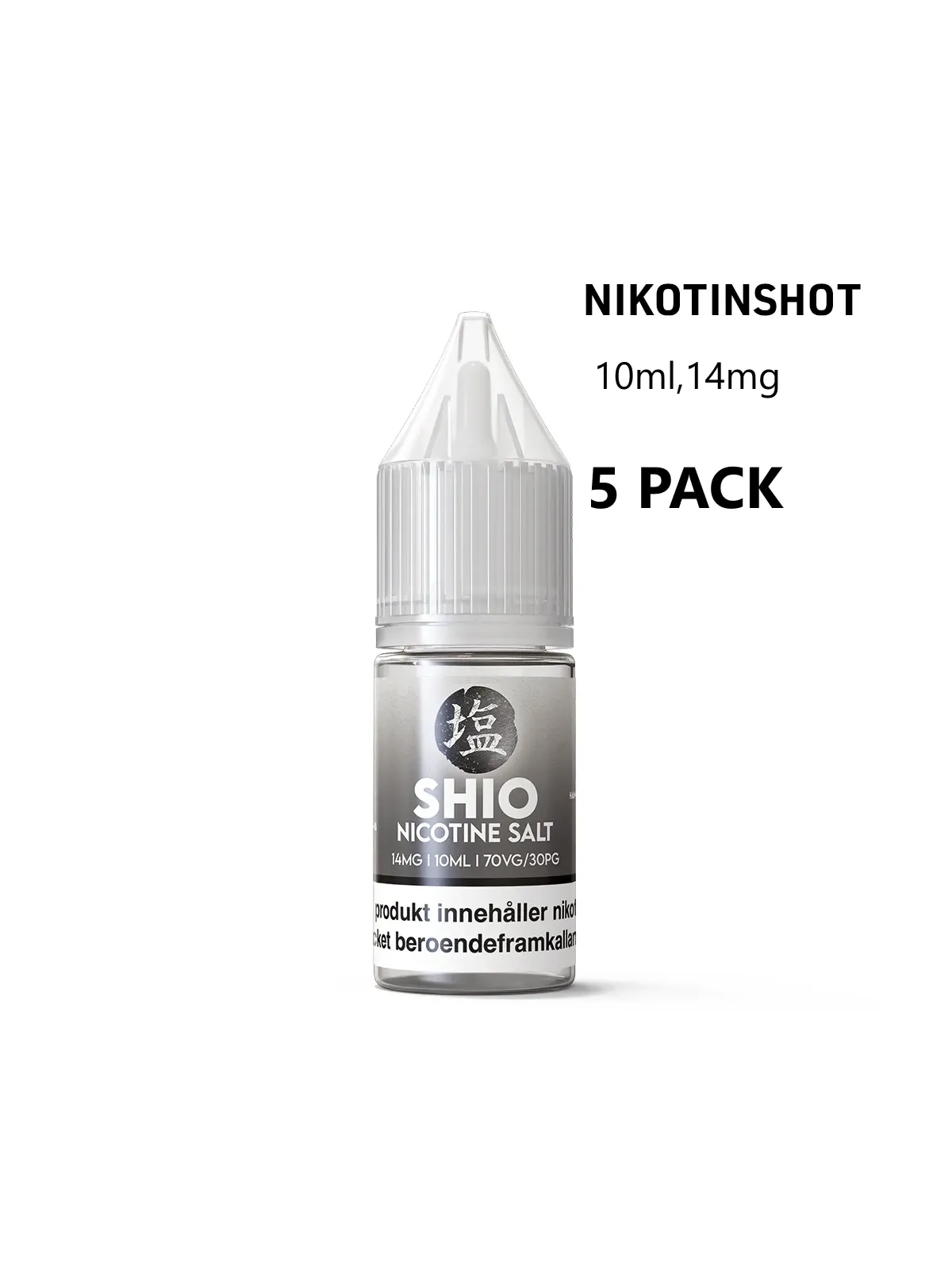 SHIO SALT VG70/PG30/14mg 5P