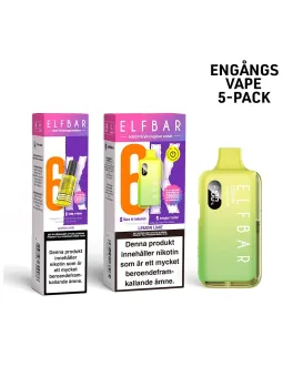 ElfBar 6K-Lemon Lime,5-P