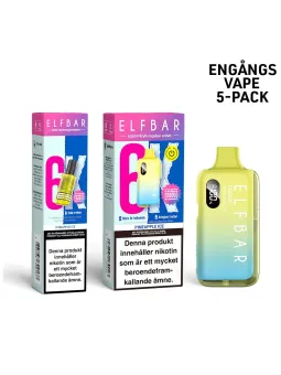 ElfBar 6K-Pineapple Ice,5-P