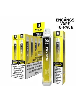 N ONE CRYSTAL-Pineapple Peach Mango 10-P
