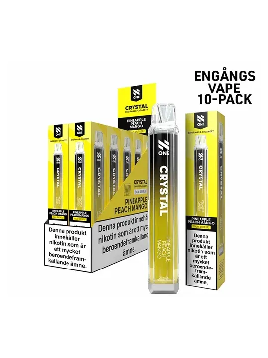 N ONE CRYSTAL-Pineapple Peach Mango 10-P