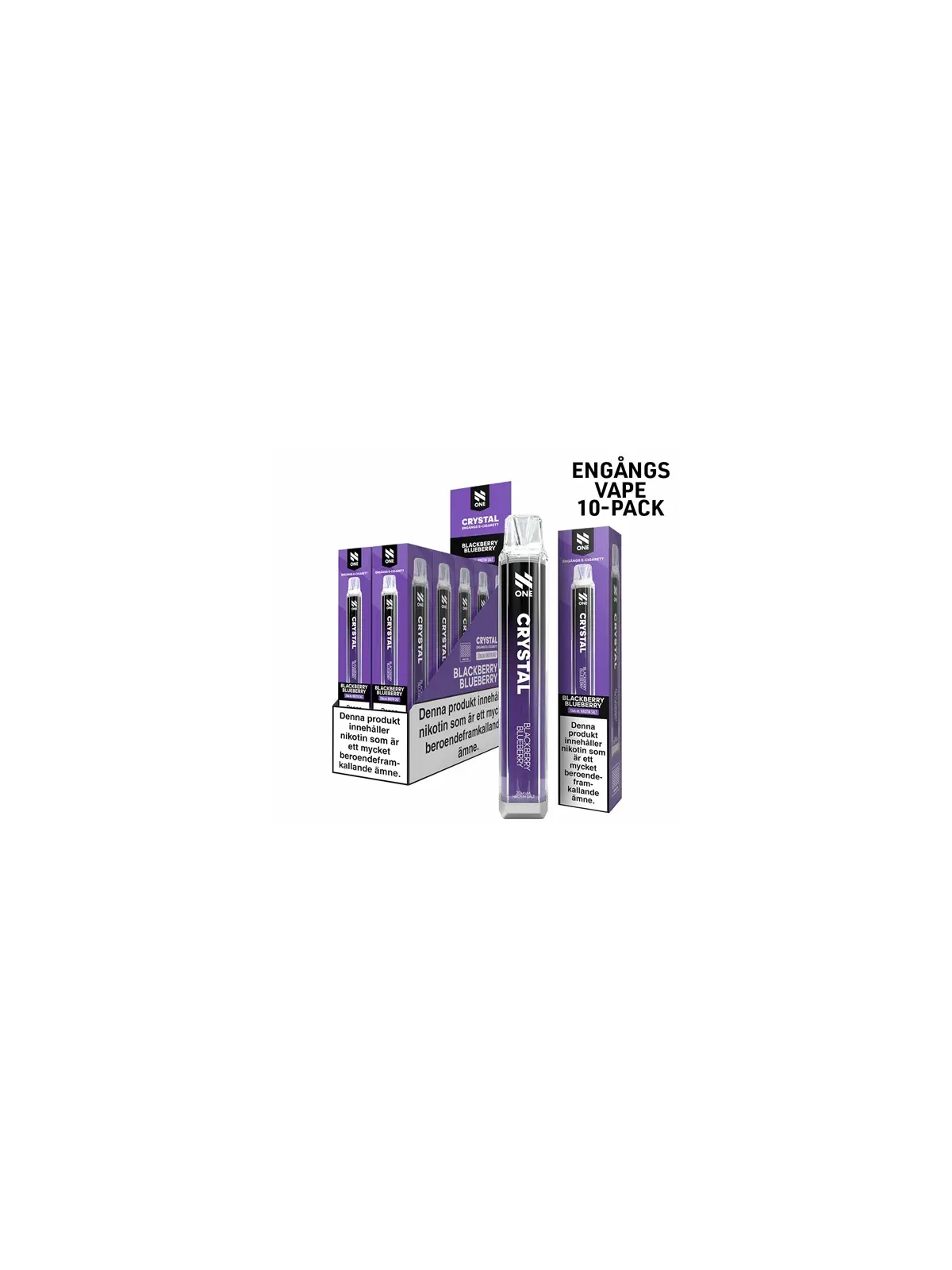 N ONE CRYSTAL-Blackberry Blueberry 10-P
