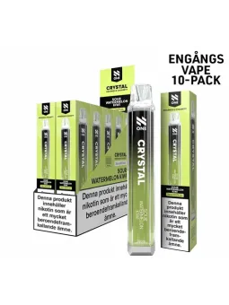 N ONE CRYSTAL-Sour Watermelon Kiwi 10-P