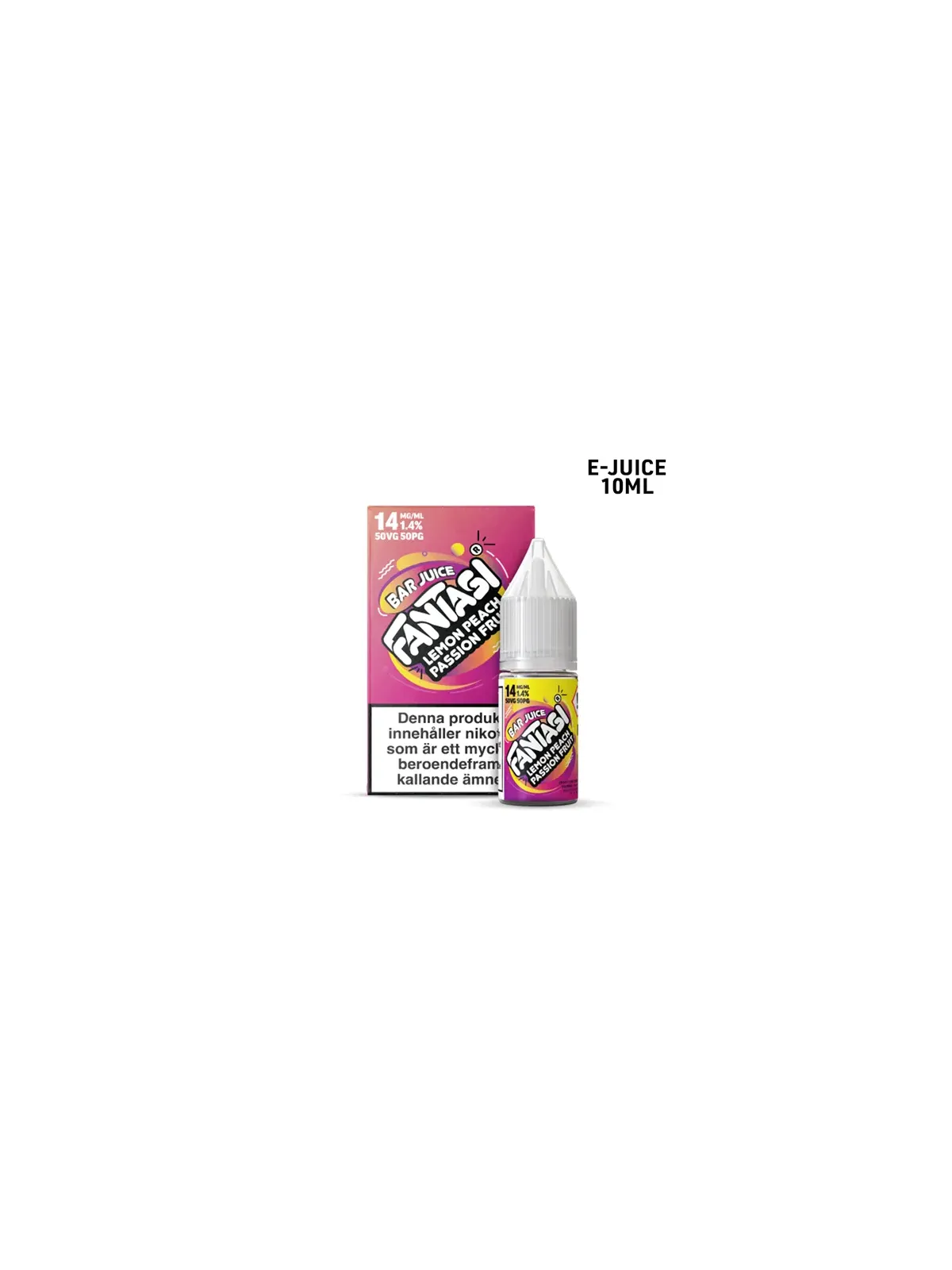 Fantasi Bar Salt, Lemon Peach Passion Fruit,10-P