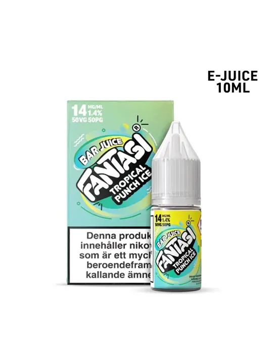 Fantasi Bar Salt,Tropical Punch Ice,10-p
