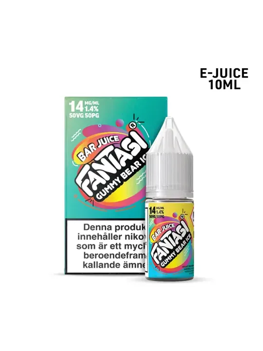 Fantasi Bar Salt,Gummy Bear Ice,10-P