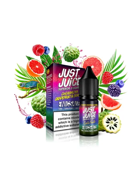 Just Juice Exotic Fruits| Cherimoya Grapefruit & Berries