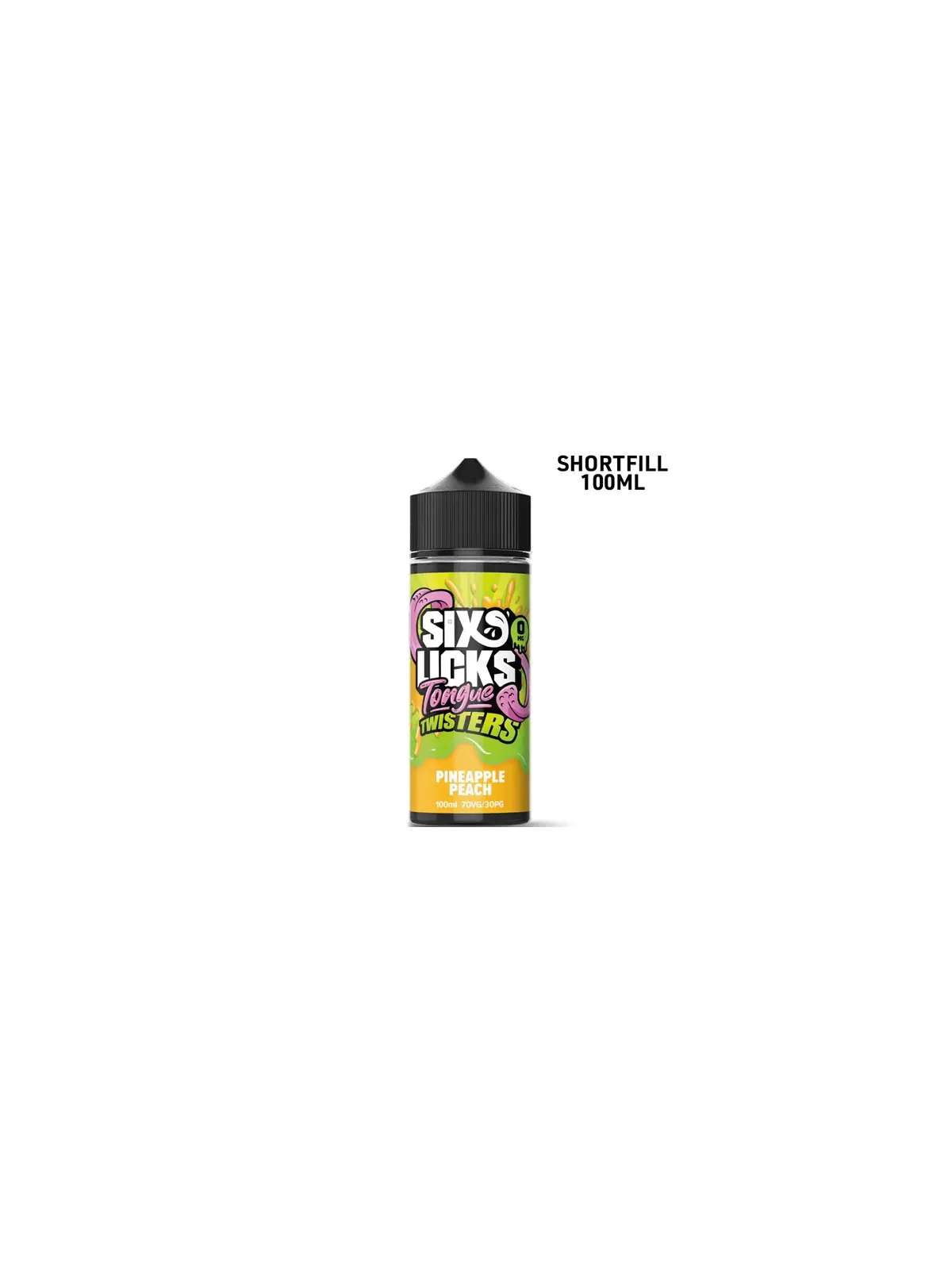 Six Licks Tongue Twisters Pineapple Peach