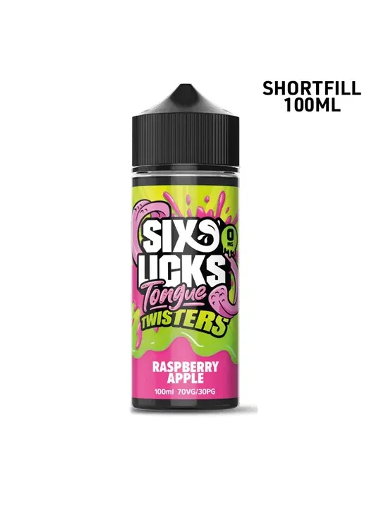 Six Licks Tongue Twisters, Raspberry Apple