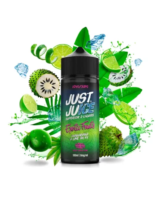 Just Juice Exotic Fruits, Guanabana & Lime on Ice